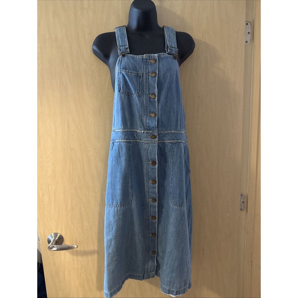 Life In Progress Denim Dress Knee Length Size Small